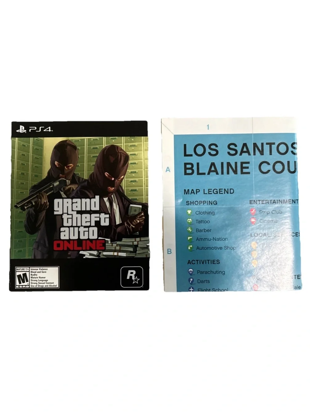 Sony PS4 Grand Theft Auto V - Blue Case